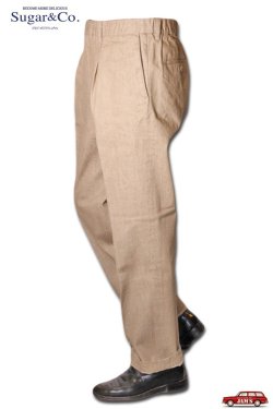 画像4: 「Sugar & Co.」Daddys Pants シュガーアンドカンパニー ダディーズ パンツ [ベージュ]