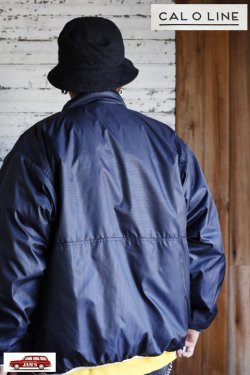 画像16: 「CAL O LINE」 REVERSIBLE PILE CARDIGAN キャルオーライン リバーシブル パイルカーディガン CL212-066 [ブラック（サンダー柄）]