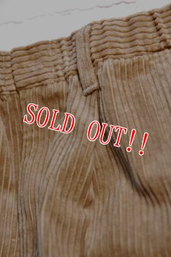 画像6: 「Sugar & Co.」Daddys Pants CORDUROY シュガーアンドカンパニー ダディーズ パンツ コーデュロイ [ベージュ]