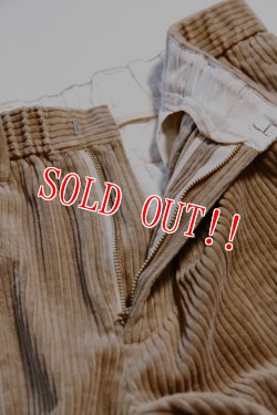 画像5: 「Sugar & Co.」Daddys Pants CORDUROY シュガーアンドカンパニー ダディーズ パンツ コーデュロイ [ベージュ]