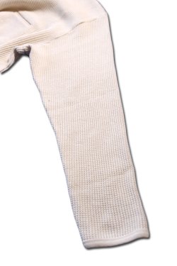 画像4: [SALE 30%off]「C-WORKS」CLIFFORD WAFFLE LONG SLEEVE シーワークス クリフォード ワッフル ロンTee CWCU001 [ホワイト]