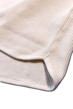 画像5: [SALE 30%off]「C-WORKS」CLIFFORD WAFFLE LONG SLEEVE シーワークス クリフォード ワッフル ロンTee CWCU001 [ホワイト]