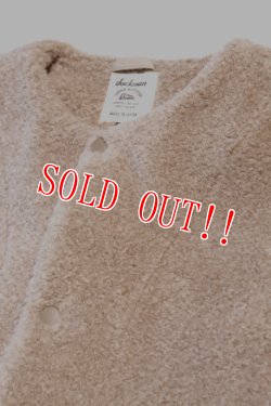 画像2: 「Jackman」Boa Vest ジャックマン カール ボア ベスト JM8166「ベージュ」