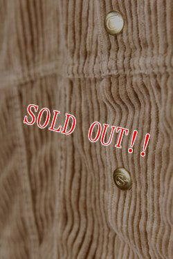 画像3: 「Sugar & Co.」Babys Jacket CORDUROY シュガーアンドカンパニー ベイビーズ ジャケット コーデュロイ [ベージュ]