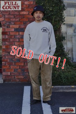 画像17: [限定生産]「FULLCOUNT」×「JAMS 10th」"JAMFULLNIA" Heavyweight Crew Neck Sweatshirt フルカウント 別注 ジャムズ10周年記念モデル ジャムフルニア リバースウィーブ [ヘザーグレー]