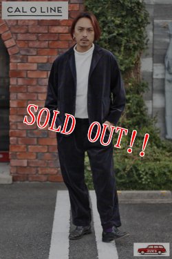 画像10: 「CAL O LINE」CORDUROY JACKET キャルオーライン チェックプリント 太畝コーデュロイ ジャケット CL212-076 [グリーン×パープル]