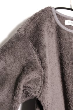 画像8: [SALE 30%off]「MOSSIR」Cliff Hiloft Fleece Crew Neck モシール クリフ ハイロフト ポーラテック フリース クルーネック MOSW006 [チャコールグレー]