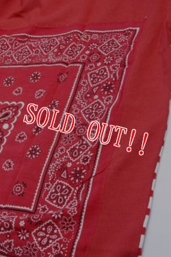 画像6: 「CAL O LINE」×「KOTSUBO」VINTAGE BANDANA BASQUE BORDER Tee キャルオーライン ヴィンテージ バンダナ バスク ボーダーTシャツ CKTW-120 [レッド]