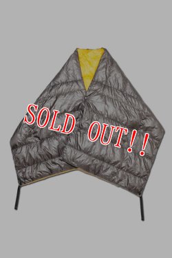 画像3: 「CAL O LINE」×「NANGA」PACKABLE DOWN SHAWL キャルオーライン ✕ ナンガ パッカブル ダウンショール CNW-121 [イエロー]