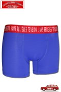 「JAMS RELIEVES TENSION」 QUICK DRYING BOXER PANTS ジャムズオリジナル 吸水速乾 ボクサーパンツ JAMS-P01 [ブルー]