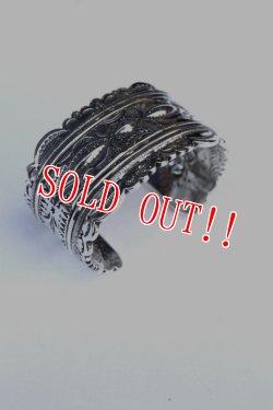 画像3: 「Mt.hill Premium」Hand Stamped Crown Cuff マウントヒル プレミアム　ハンドスタンプ クラウン カフバングル [No.2/Dec.16th 2021]