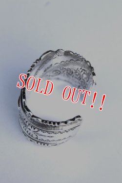 画像6: 「Mt.hill Premium」Hand Stamped Crown Cuff マウントヒル プレミアム　ハンドスタンプ クラウン カフバングル [No.2/Dec.16th 2021]