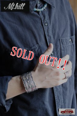 画像10: 「Mt.hill Premium」Hand Stamped Crown Cuff マウントヒル プレミアム　ハンドスタンプ クラウン カフバングル [No.2/Dec.16th 2021]