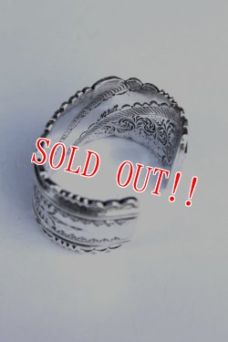 画像4: 「Mt.hill Premium」Hand Stamped Crown Cuff マウントヒル プレミアム　ハンドスタンプ クラウン カフバングル [No.2/Dec.16th 2021]