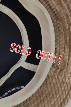 画像6: [JAMS限定]「Sugar & Co.」×「JAMS」Washable Sugar Hat CORDUROY シュガーアンドカンパニー 別注 ウォッシャブル シュガーハット コーデュロイ [ベージュ]