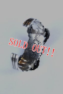 画像4: 「Mt.hill」Sunburst Cuff with TQ マウントヒル サンバースト カフバングル ロイストンターコイズ [220108]