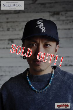 画像7: 「Sugar & Co.」Washable Fitted Cap SGR シュガーアンドカンパニー ウォッシャブル フィッテッド キャップ [ブラック]