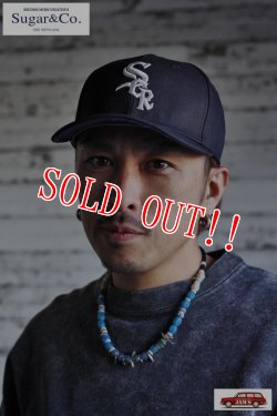 画像10: 「Sugar & Co.」Washable Fitted Cap SGR シュガーアンドカンパニー ウォッシャブル フィッテッド キャップ [ブラック]