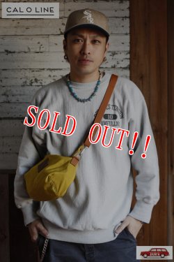 画像5: 「CAL O LINE」×「dzt」FANNY PACK キャルオーライン ファニーパック ショルダーバッグ CDW-123 [イエロー]