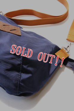 画像2: 「CAL O LINE」×「dzt」FANNY PACK キャルオーライン ファニーパック ショルダーバッグ CDW-123 [ネイビー]