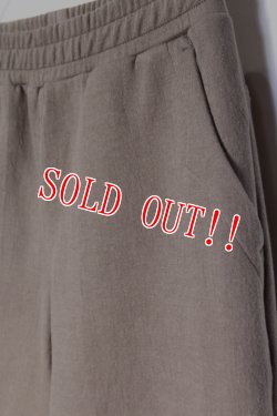 画像2: 「Jackman」 CC Sweat Buggy Pants シーシースウェット バギーパンツ 中空組織編み JM4216 [サンダークラウド]