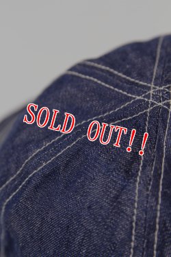 画像5: 「CAL O LINE」×「PAY-DAY」DENIM ARMY HAT キャルオーライン ペイデイ コラボ デニムハット CPDW-211 [インディゴ]