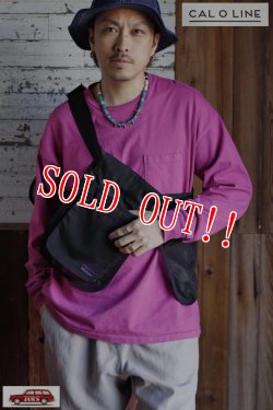 画像10: 「CAL O LINE」2WAY BELT BAG キャルオーライン 2ウェイ ベルトバッグ CL221-015 [ブラック]