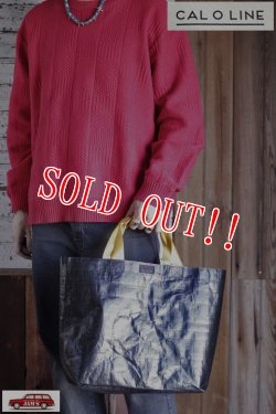 画像6: 「CAL O LINE」MARKET BAG SMALL キャルオーライン マーケットバッグ スモール CL221-104S [ブラック]