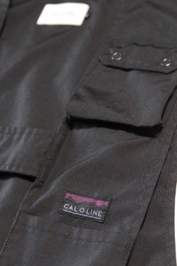 画像2: 「CAL O LINE」UTILIYT VEST キャルオーライン ユーティリティー ベスト CL221-014 [ブラック]