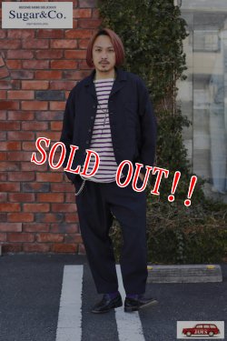 画像14: 「Sugar & Co.」×「JAMS」Drop Basque Boder T-Shirt シュガーアンドカンパニー ジャムズ別注 ドロップ バスク ボーダー Tシャツ [Pグレープ]