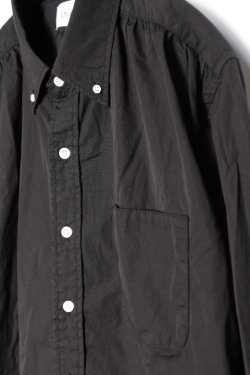 画像3: 「CAL O LINE」CLASSIC B.D. SHIRT キャルオーライン クラシックボタンダウンシャツ CL211-021 [ブラック]