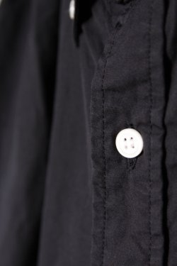 画像4: 「CAL O LINE」CLASSIC B.D. SHIRT キャルオーライン クラシックボタンダウンシャツ CL211-021 [ブラック]