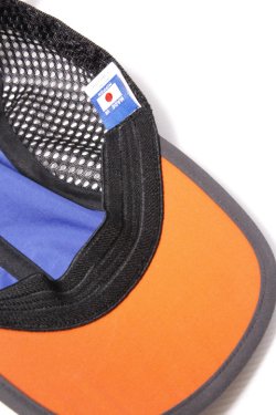 画像6: 「CAL O LINE」×「KAVU」vented strap cap キャルオーライン カブー ベンテッドストラップキャップ [ブルー]