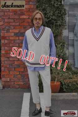 画像8: 「Jackman」Stretch Ankle Trousers ジャックマン ストレッチ アンクルトラウザーズ JM4002 [フロスト]