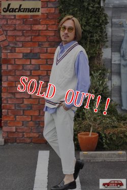 画像9: 「Jackman」Stretch Ankle Trousers ジャックマン ストレッチ アンクルトラウザーズ JM4002 [フロスト]