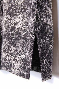 画像6: 「CAL O LINE」CATALINA SHIRT PRINT キャルオーライン カタリナシャツ プリントリップル生地 CL221-039P [ブラック]