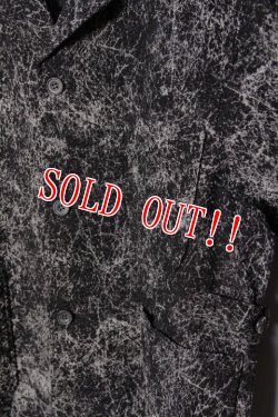 画像4: 「CAL O LINE」CATALINA JACKET PRINT キャルオーライン カタリナジャケット オリジナルプリント リップル生地 CL221-008P [ブラック]