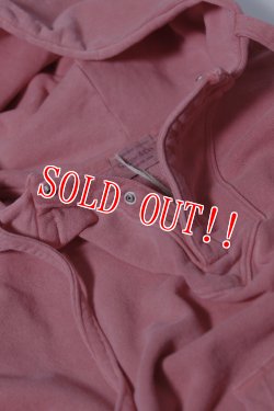 画像2: 「Sugar & Co.」baja foodie Sweat Parka シュガーアンドカンパニー バハフーディー プルオーバー パーカー 硫化染め [レッド]