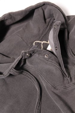 画像2: 「Sugar & Co.」baja foodie Sweat Parka シュガーアンドカンパニー バハフーディー プルオーバー パーカー 硫化染め [ブラック]