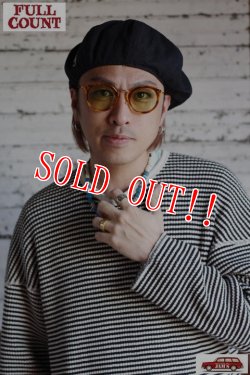 画像10: 「FULLCOUNT」Cotton Linen Canvas Casquette フルカウント コットンリネン キャンバスキャスケット [ブラック]