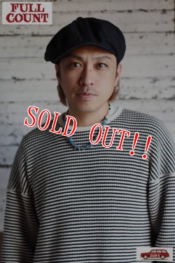 画像7: 「FULLCOUNT」Cotton Linen Canvas Casquette フルカウント コットンリネン キャンバスキャスケット [ブラック]