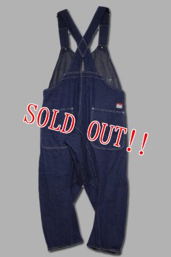 画像7: 「CAL O LINE」DENIM BARREL OVERALLS キャルオーライン デニム バレルオーバーオールズ CL221-102 [インディゴ]