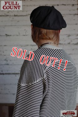 画像9: 「FULLCOUNT」Cotton Linen Canvas Casquette フルカウント コットンリネン キャンバスキャスケット [ブラック]