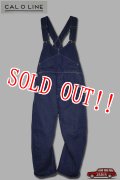 「CAL O LINE」DENIM BARREL OVERALLS キャルオーライン デニム バレルオーバーオールズ CL221-102 [インディゴ]