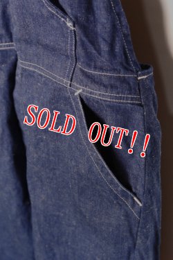 画像4: 「CAL O LINE」DENIM BARREL OVERALLS キャルオーライン デニム バレルオーバーオールズ CL221-102 [インディゴ]