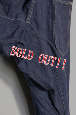 画像9: 「CAL O LINE」DENIM BARREL OVERALLS キャルオーライン デニム バレルオーバーオールズ CL221-102 [インディゴ]