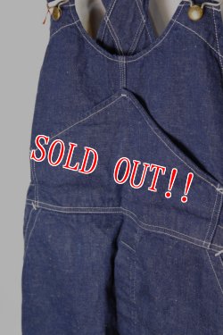 画像3: 「CAL O LINE」DENIM BARREL OVERALLS キャルオーライン デニム バレルオーバーオールズ CL221-102 [インディゴ]