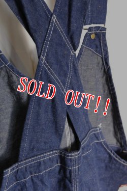 画像10: 「CAL O LINE」DENIM BARREL OVERALLS キャルオーライン デニム バレルオーバーオールズ CL221-102 [インディゴ]