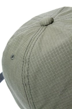 画像4: 「Jackman」 Ripstop Baseball Cap ジャックマン コットンリップストップ ベースボールキャップ JM6239 [カーキ]