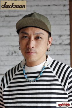 画像9: 「Jackman」 Ripstop Baseball Cap ジャックマン コットンリップストップ ベースボールキャップ JM6239 [カーキ]